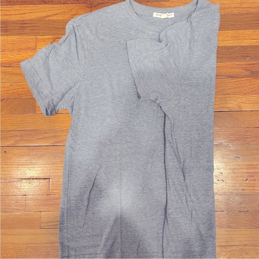 Threads 4 Thoughts Blue/Grey Mens T-shirt